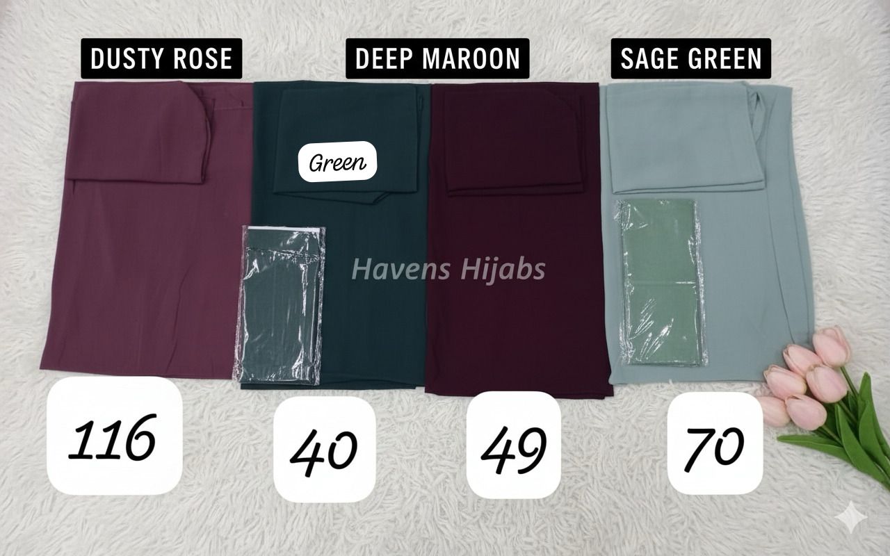 Modest Essentials Set – Complete Hijab & Niqab Kit