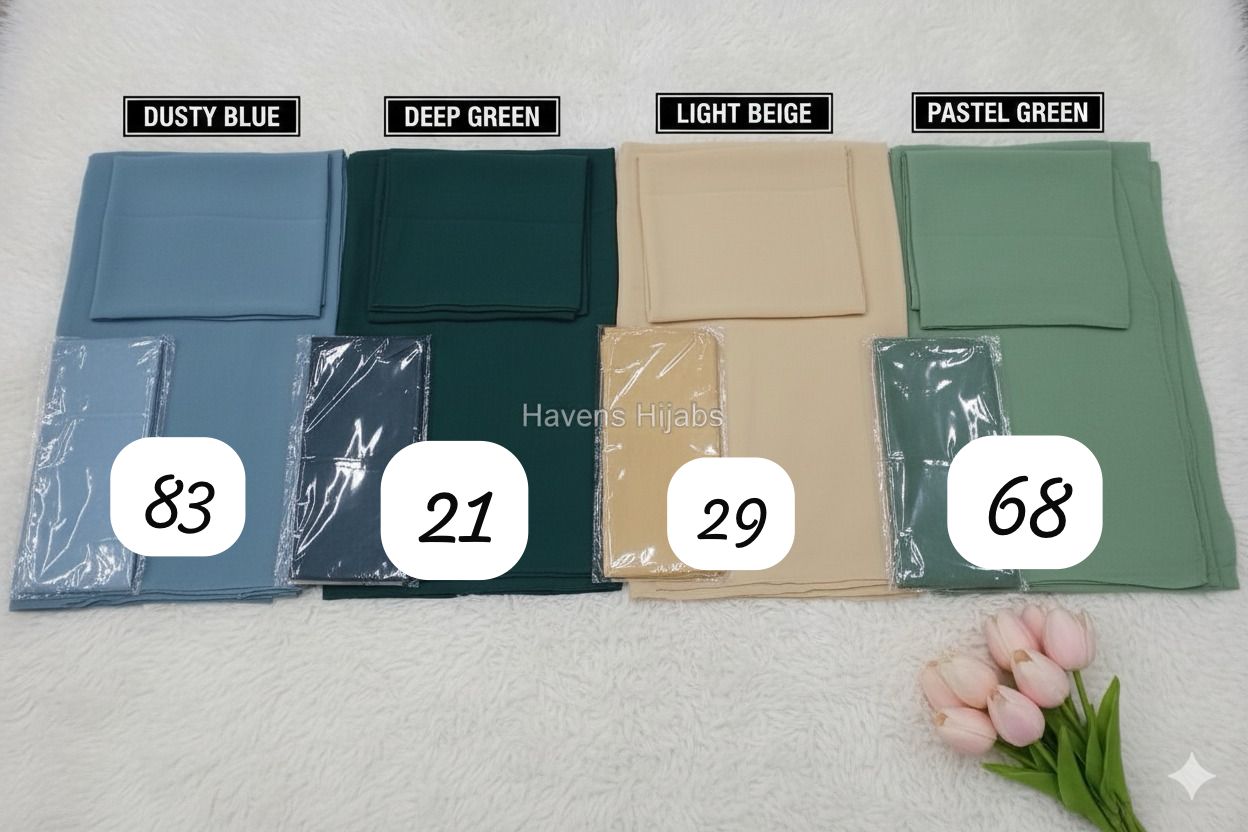 Modest Essentials Set – Complete Hijab & Niqab Kit