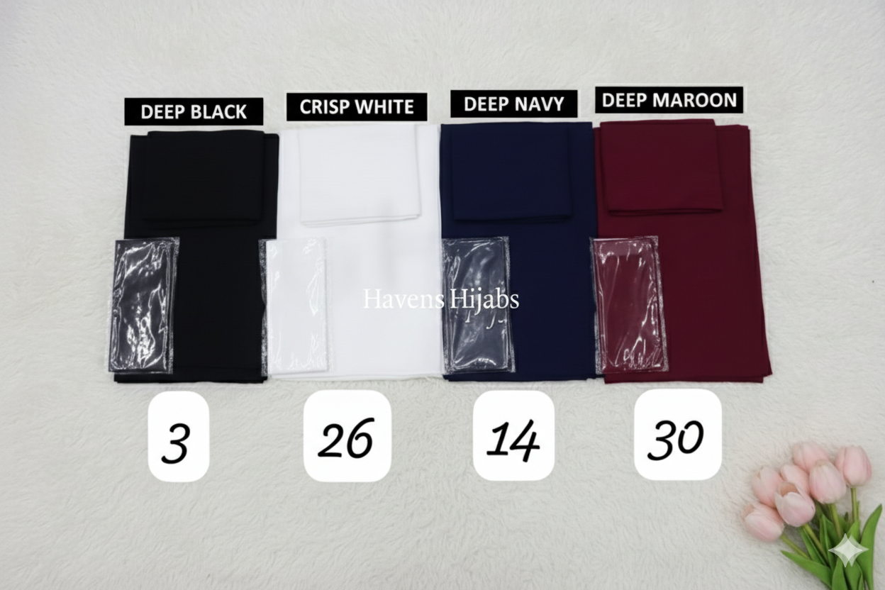 Modest Essentials Set – Complete Hijab & Niqab Kit