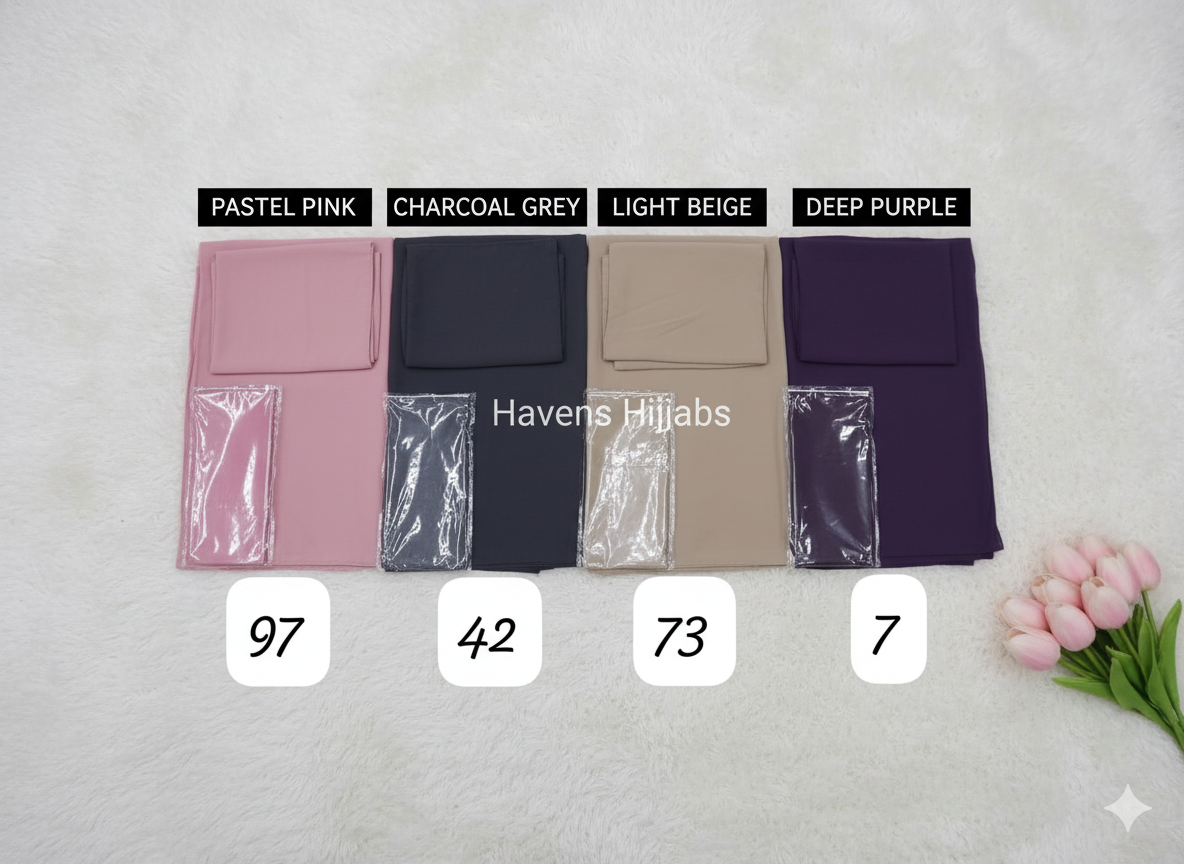 Modest Essentials Set – Complete Hijab & Niqab Kit