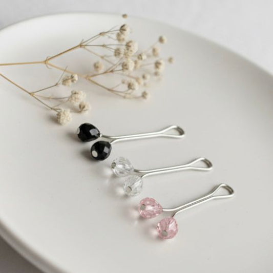 Premium Pearl Hijab Clips  Pack of 3